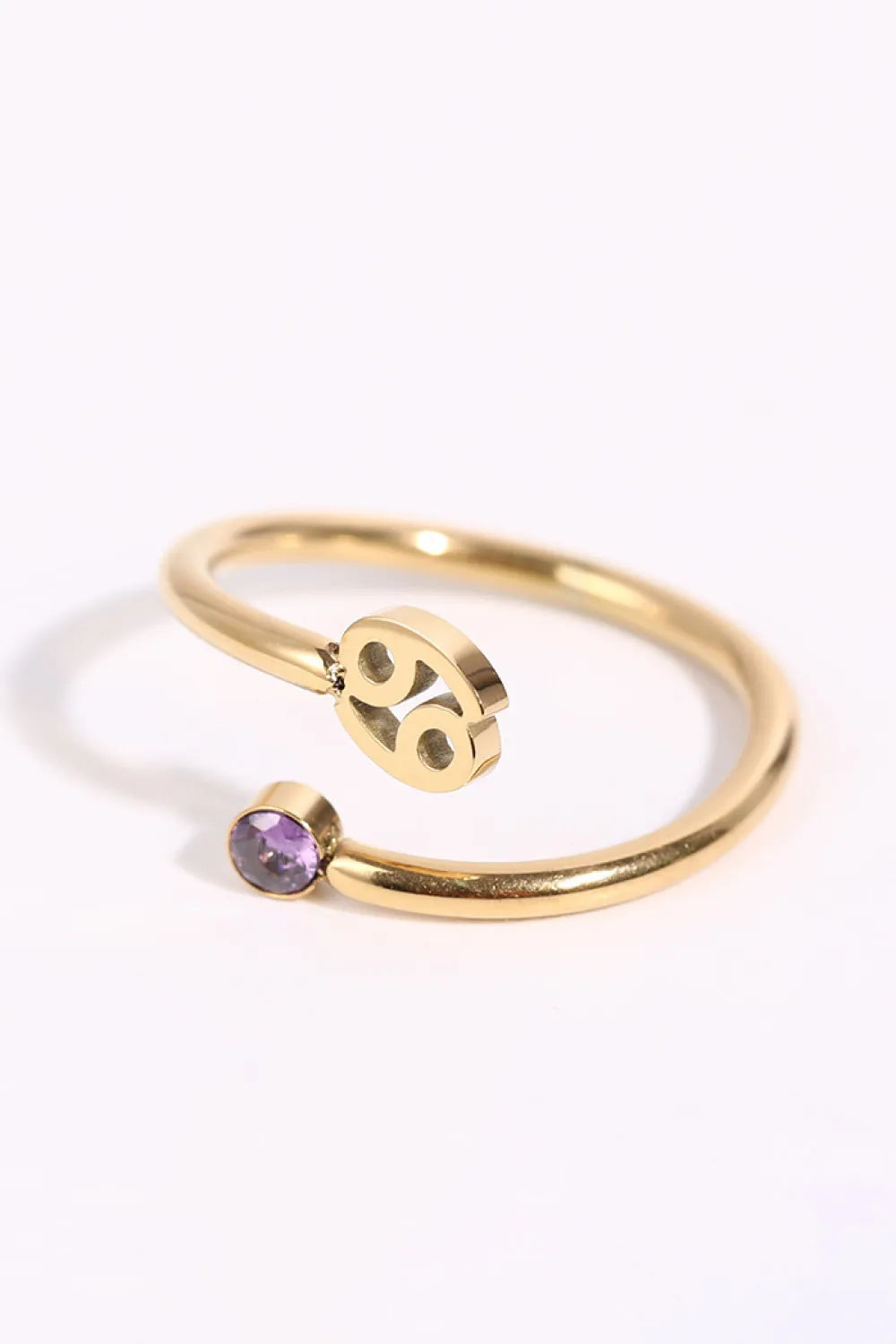 Constellation Stainless Steel Bypass Ring