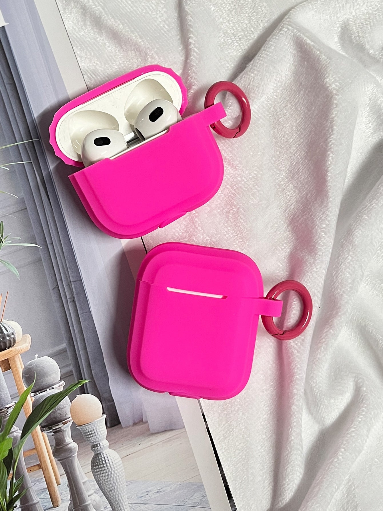 Anti-fall Solid Color Case Compatible With AirPods
