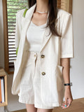 Dual Pocket Single Breasted Blazer