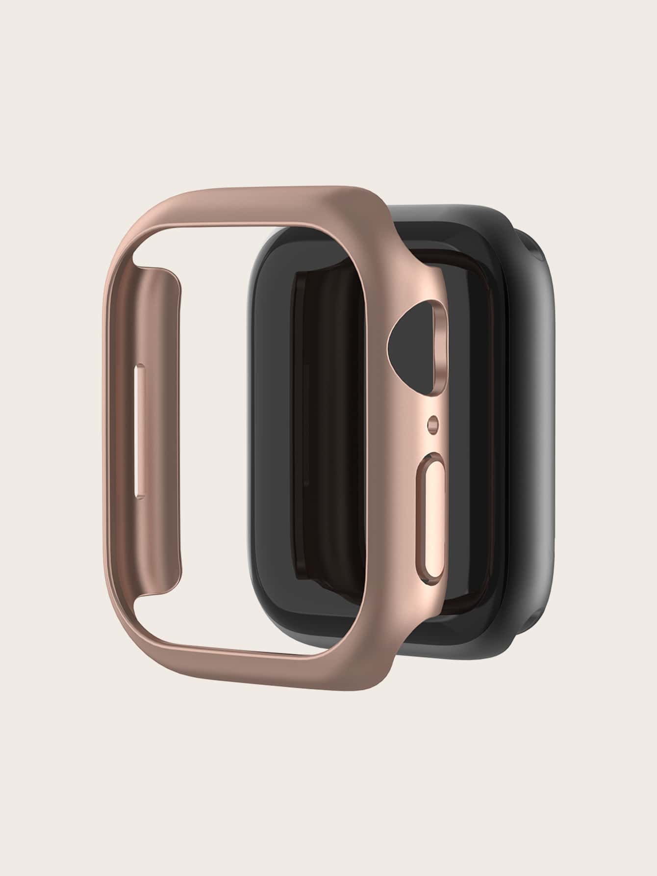 Tpu Hard Case Multicolor Protection Cover compatible with apple Series 1-9 Smart Watch