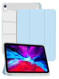 IPad With Pencil Slot 3-Fold Protective Case, Built-In Pen Slot, TPU Soft Shell, Simple/Casual/Best Seller IPad Folding Tablet Case, Suitable For IPad Mini 4/5/6/9.7/10.2/10.5/10.9/10th Gen/11-Inch/12.9-Inch/Air 11-Inch (M2) 2024/Air 13-Inch (M2) 2024/Pro
