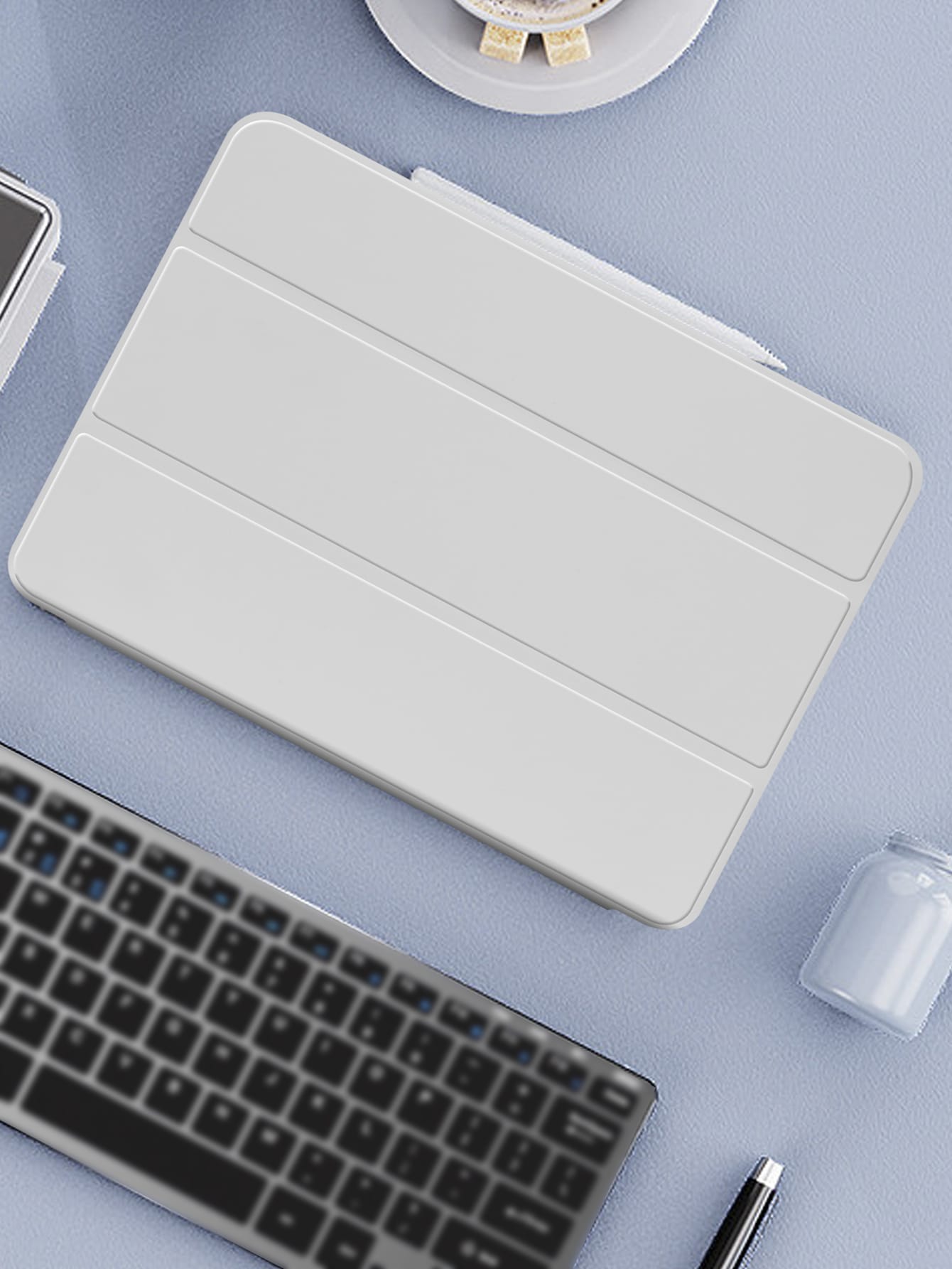 Tablet Case With Shoulder Strap And Pen Slot, Skin-Friendly Fabric, Anti-Drop, Suitable For Model  Ipadmini4/5/6/9.7/10.2/10.5//Air4/Air5/10th/10.9/Pro11/Air11(M2)/Air13(M2)/Pro11(M4)/Pro13(M4)/2024/12.9inch