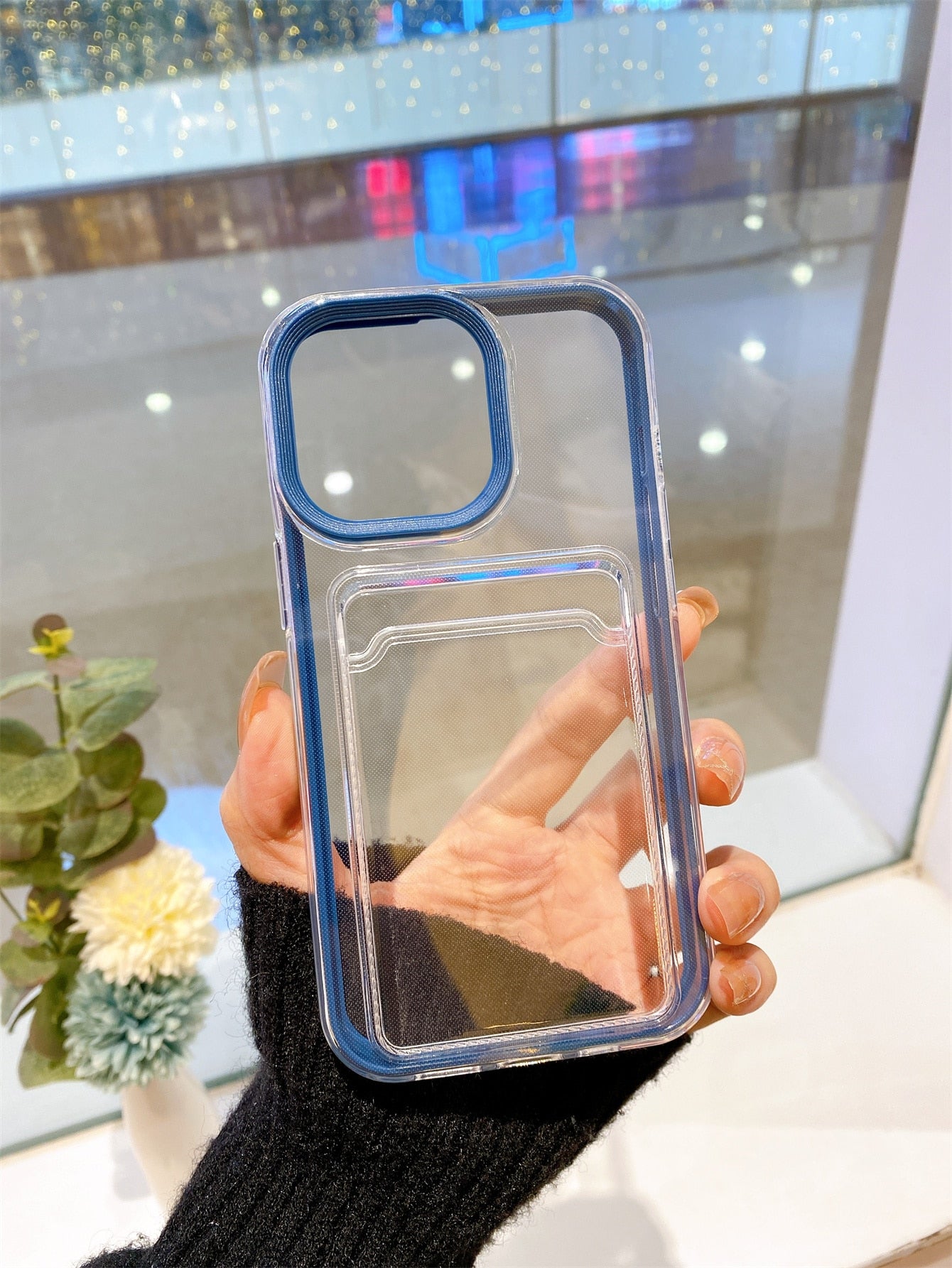 Compatible With IPhone 2-In-1 Wallet Phone Case, TPU Soft Shell With Card Slots And Coin Pocket, Anti-Drop, Anti-Sweat, Anti-Fingerprint, Wear-Resistant, Non-Fading