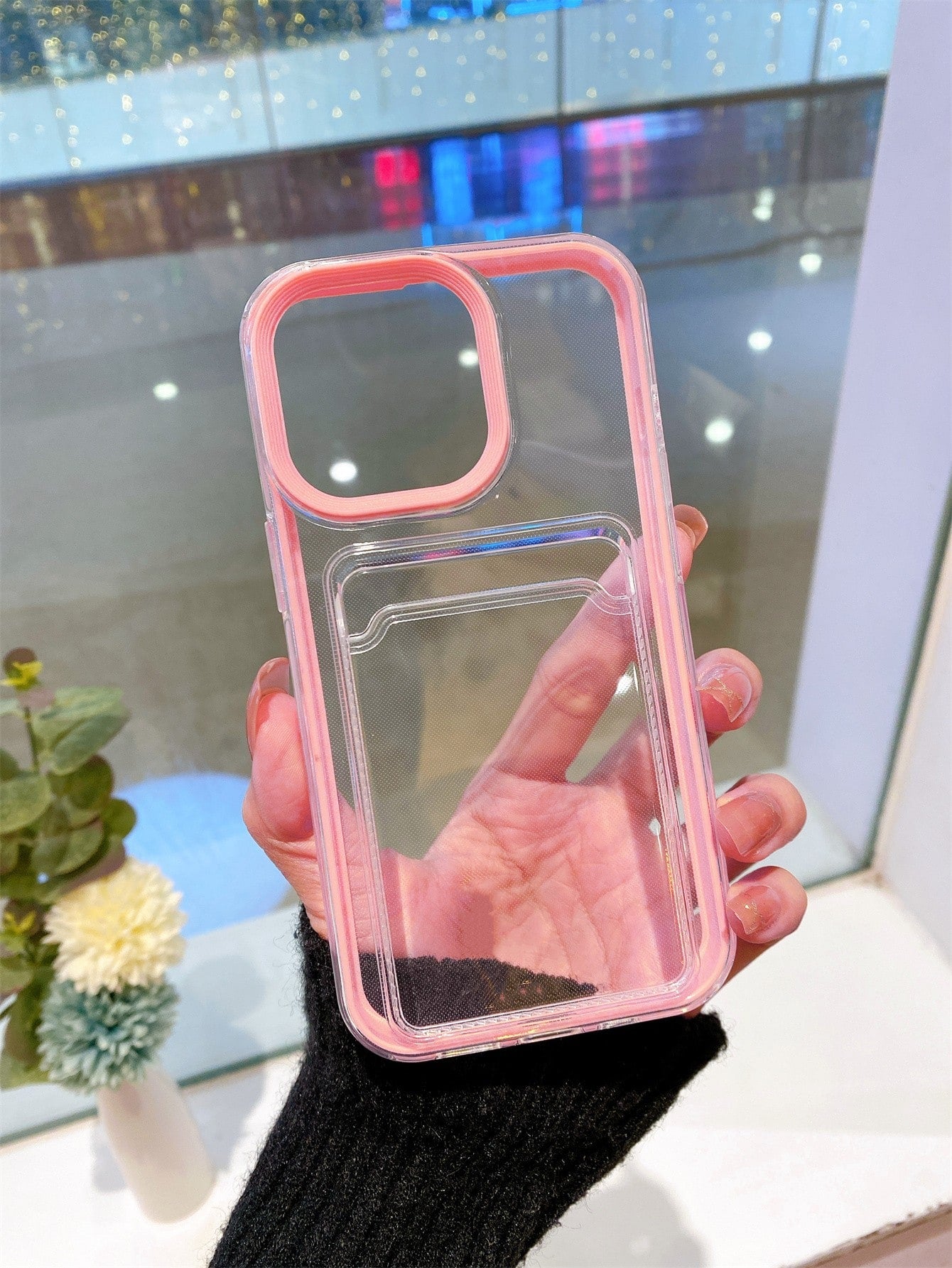 Compatible With IPhone, 2-In-1 Multifunctional Wallet Phone Case, Made Of TPU, Can Hold Cards And Coins, Shockproof, Sweat-Proof, Fingerprint-Proof, Wear-Resistant, Non-Fading