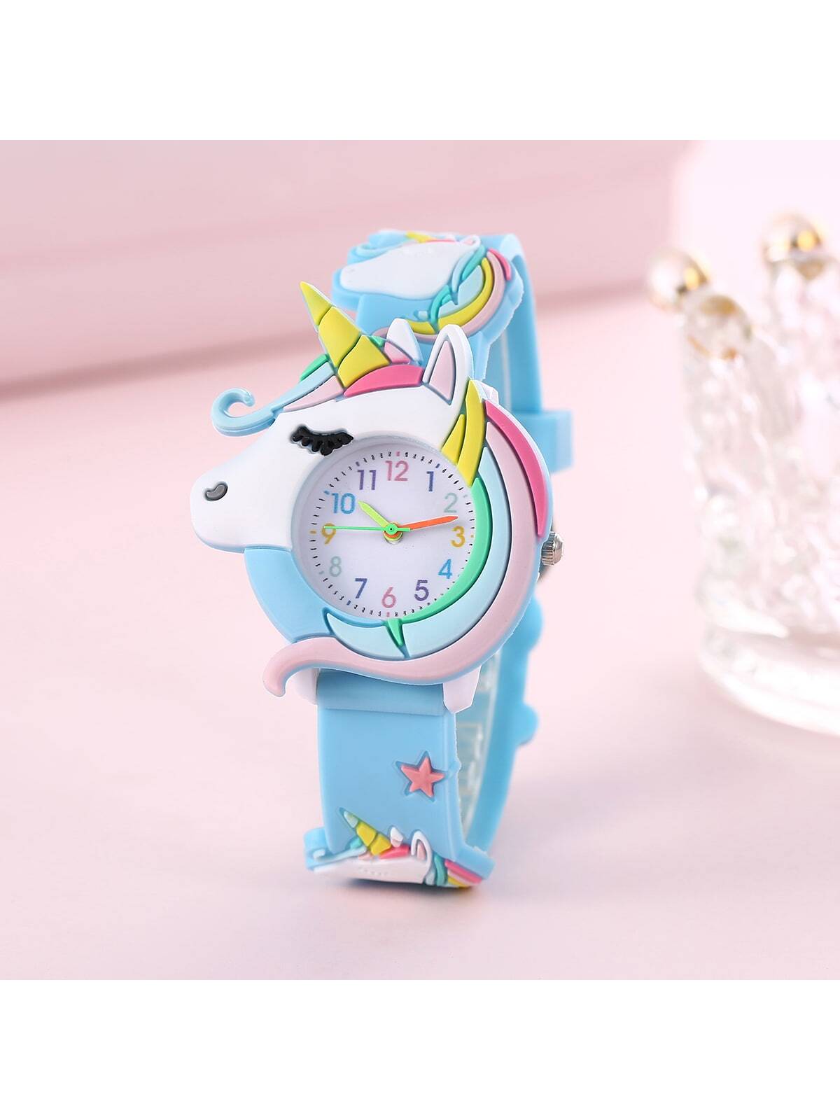 Children's Unicorn Silicone Cartoon Watch For Students