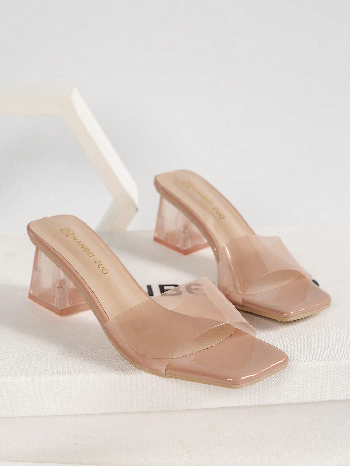 Women's Purple Double Strap High-Heeled Sandals, Trendy Crystal Heeled High-Heeled Sandals, Women's Outdoor Non-Slip Versatile High-Heeled Sandals, Women's Elegant Dress High-Heeled Sandals, Women's Simple Style High-Heeled Sandals