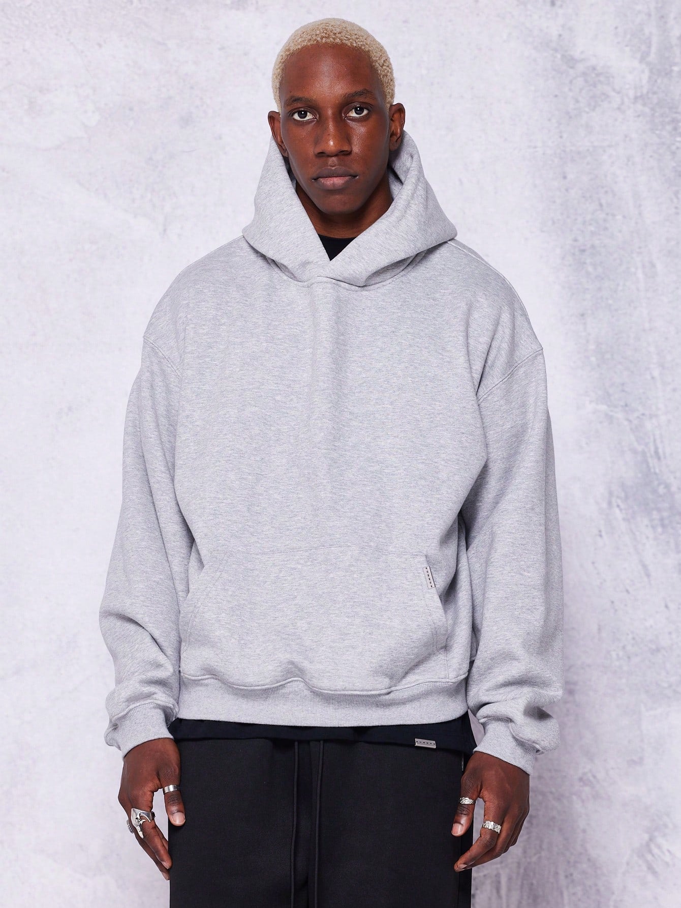 Regular Fit Essential Premium Heavyweight Overhead Hoodie In 340 Gsm College Ready