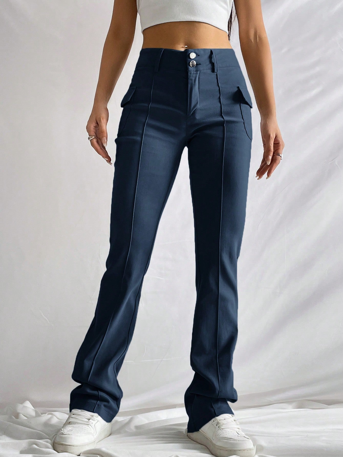 Flap Pocket Side Pants