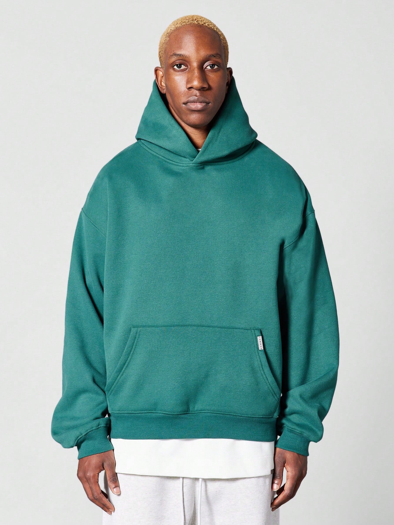 Regular Fit Essential Premium Heavyweight Overhead Hoodie In 340 Gsm College Ready