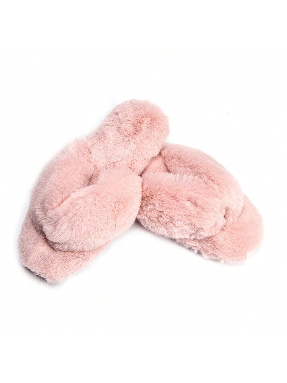 Pupeez Women Indoor Cute Plush With Contrast Trimming House Slipper