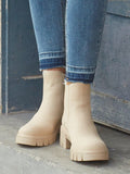 Comfyshoes Women's Fashion Ankle Boots, Chelsea Booties For Women Casual Outdoor Fall Shoes 2024