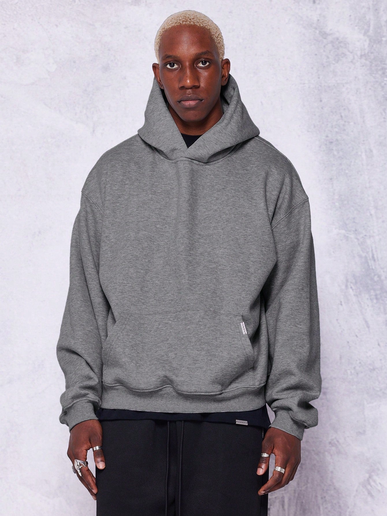Regular Fit Essential Premium Heavyweight Overhead Hoodie In 340 Gsm College Ready