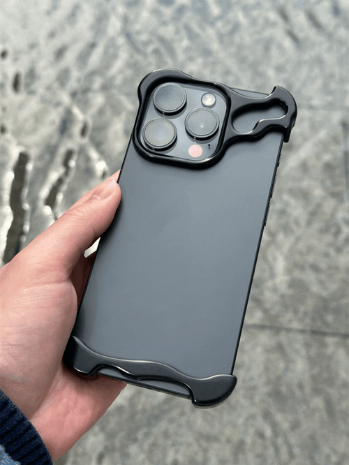 1pc Silver Luxury Designer Alien Arc Phone Case + Glass Camera Film Compatible With IPhone 15 14 13 Pro Max Plus Cool Camera Protection Anti-Drop Soft Silicone Cover