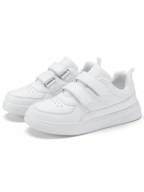 1pair Children's Sports Shoes For Boys & Girls Low-Cut Skateboarding Shoes For School & Daily Wear