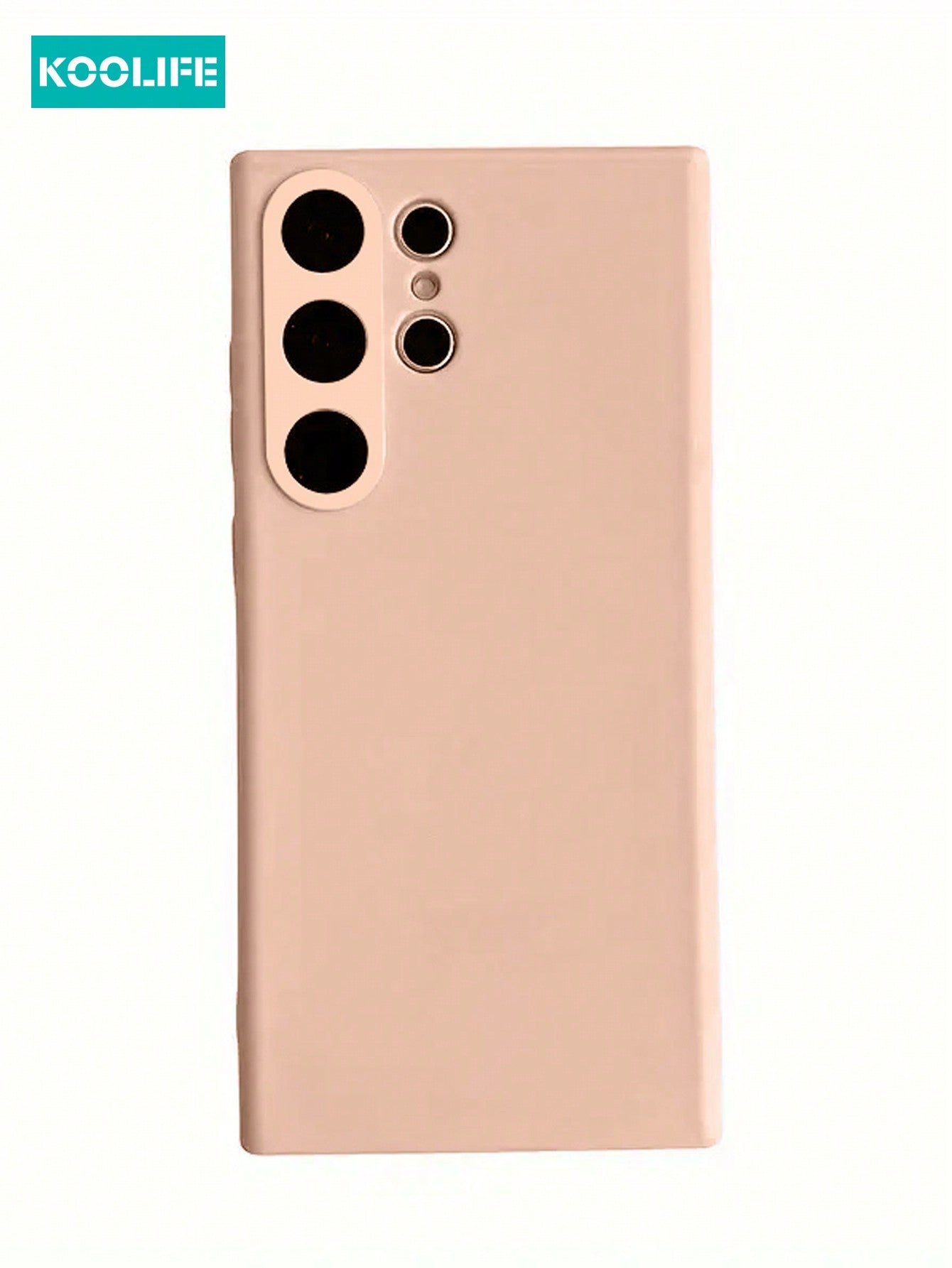 KOOLIFE 1pc Shockproof Original Touch TPU Phone Case Soft Cellphone Protective Cover Solid Color Compatible With Samsung Galaxy S24/S24plus/S24Ultra