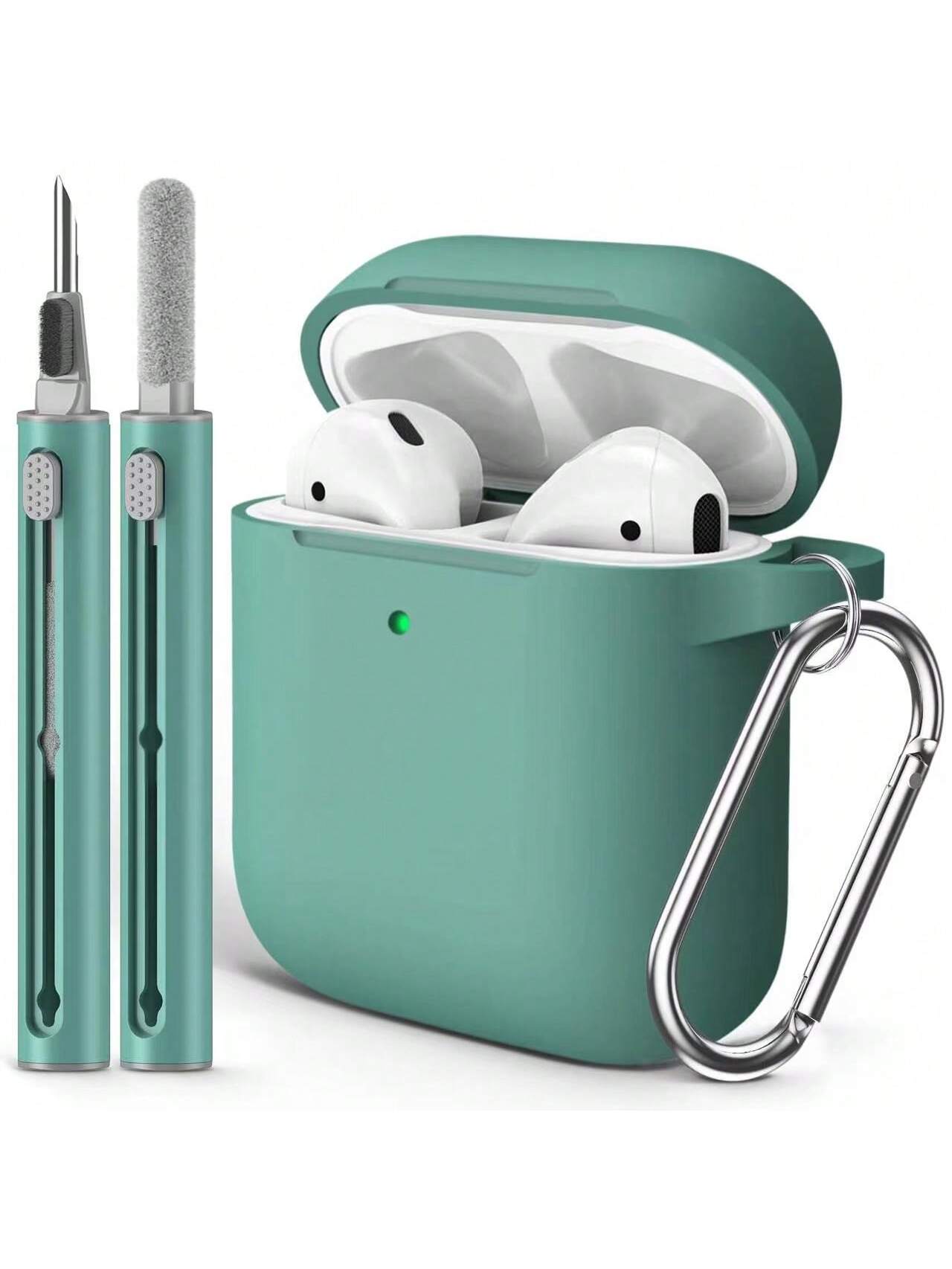 Apple AirPods Protective Case And Same Colour Cleaning Pen Set