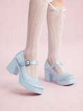 Women Solid Color Fashionable Sweet Breathable Shoes Halloween