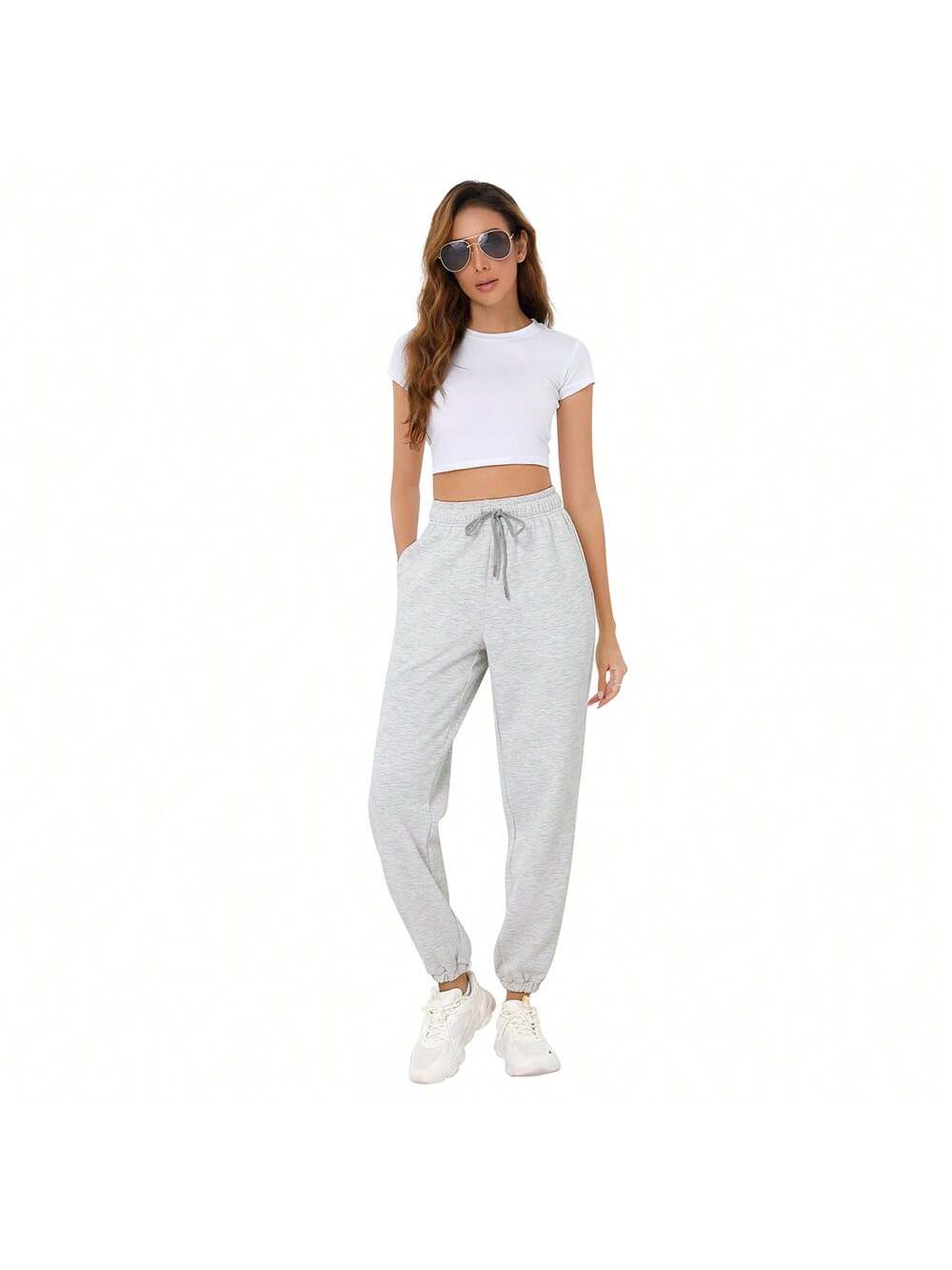 Baggy Sweatpants For Women High Waisted Summer Lounge Pants With Pockets