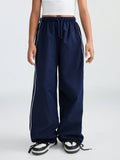 Coolane Tween Girls Pants Back To School Frist Day Of School Clothes Mom And Daughter Matching  Garphic Vintage Kpop Navy Bluewide Leg Sweatpants Football/Volleyball Holloween Costume Christmas Sweatpants Summer/Fall/Winter