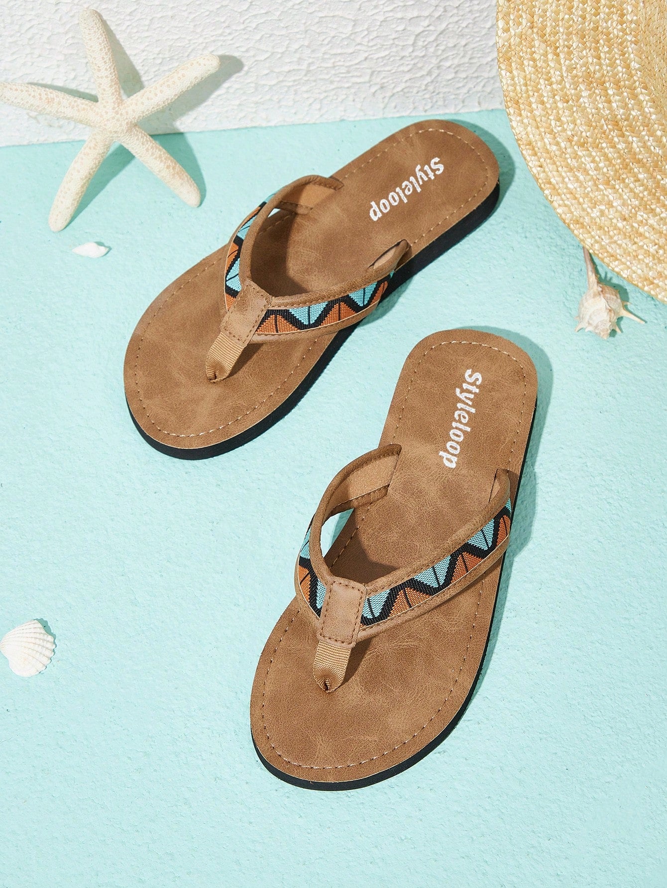 Styleloop Women'S Flip Flops For Summer Vacation Shoes Summer Sale  Boho Feels Vintage Cottagecore Frenchy Shoes Halloween