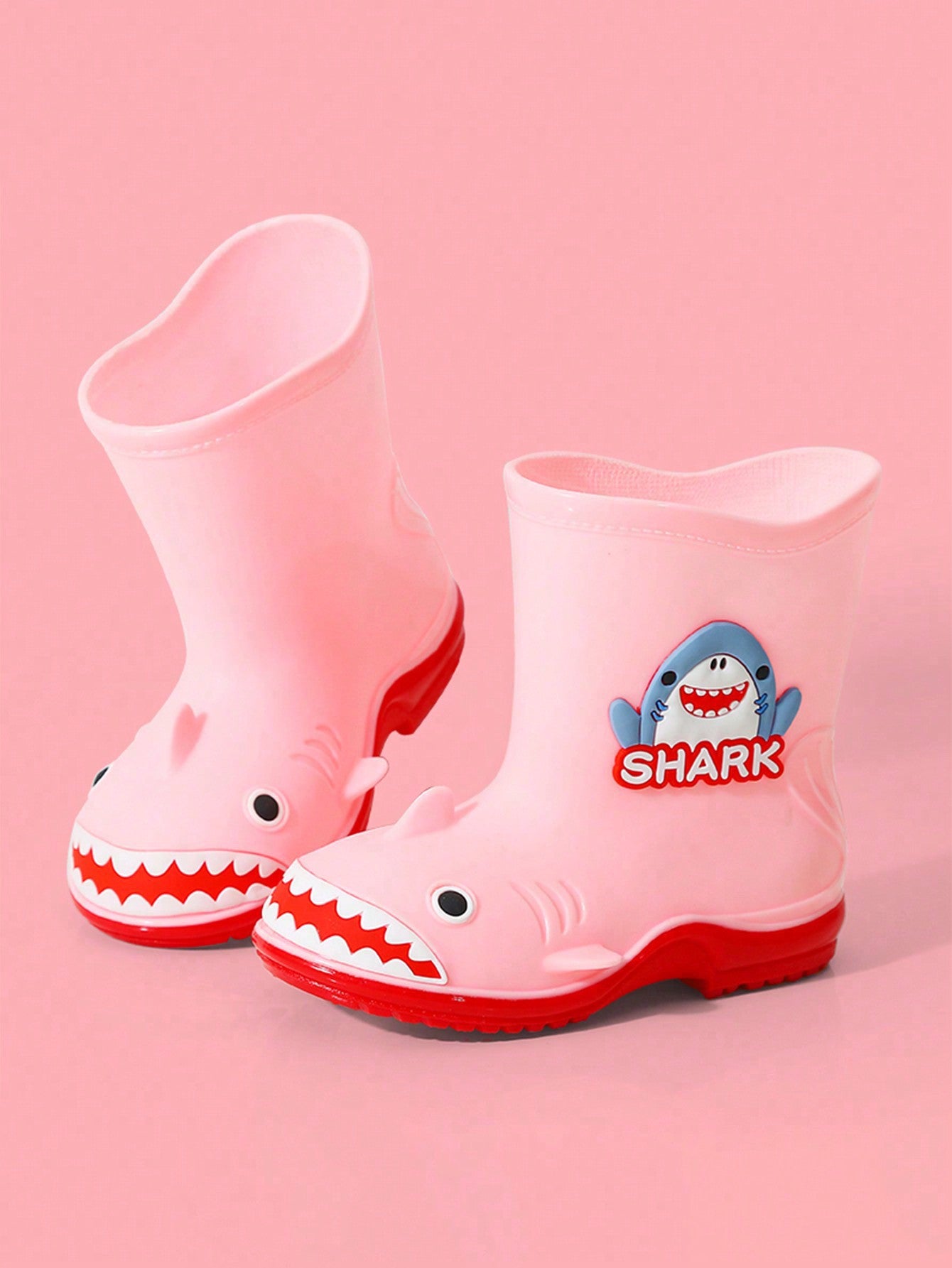 Mid-Top Waterproof Cartoon Casual Children's Rain Boots