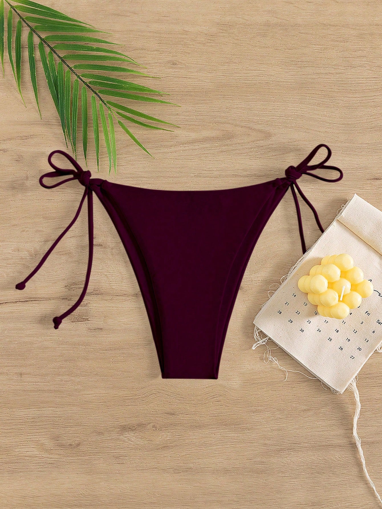 Swim Summer Beach Tie Side Bikini Bottom