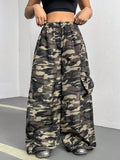 Coolane Tween Girls Pants Back To School Frist Day Of School Clothes Mom And Daughter Matching Kpop Y2k Wide Leg  Checkered Camo Cargo Pants Football/Volleyball Holloween Costume Christmas Sweatpants Summer/Fall/Winter