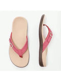 Women's Beach Sandals,Soft PU Sole & Comfortable Fit,Water-Resistant Flip-Flop Slides,  Fashion Slides Flip Flops Strappy Open Toe Slip