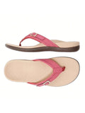 Women's Beach Sandals,Soft PU Sole & Comfortable Fit,Water-Resistant Flip-Flop Slides,Fashion Slides Flip Flops Strappy Open Toe Slip