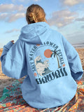 Hibiscus Hawaiian Sweatshirt, Coconut Beach Fashion Hoodie, Hawaii Beach Sports Shirt