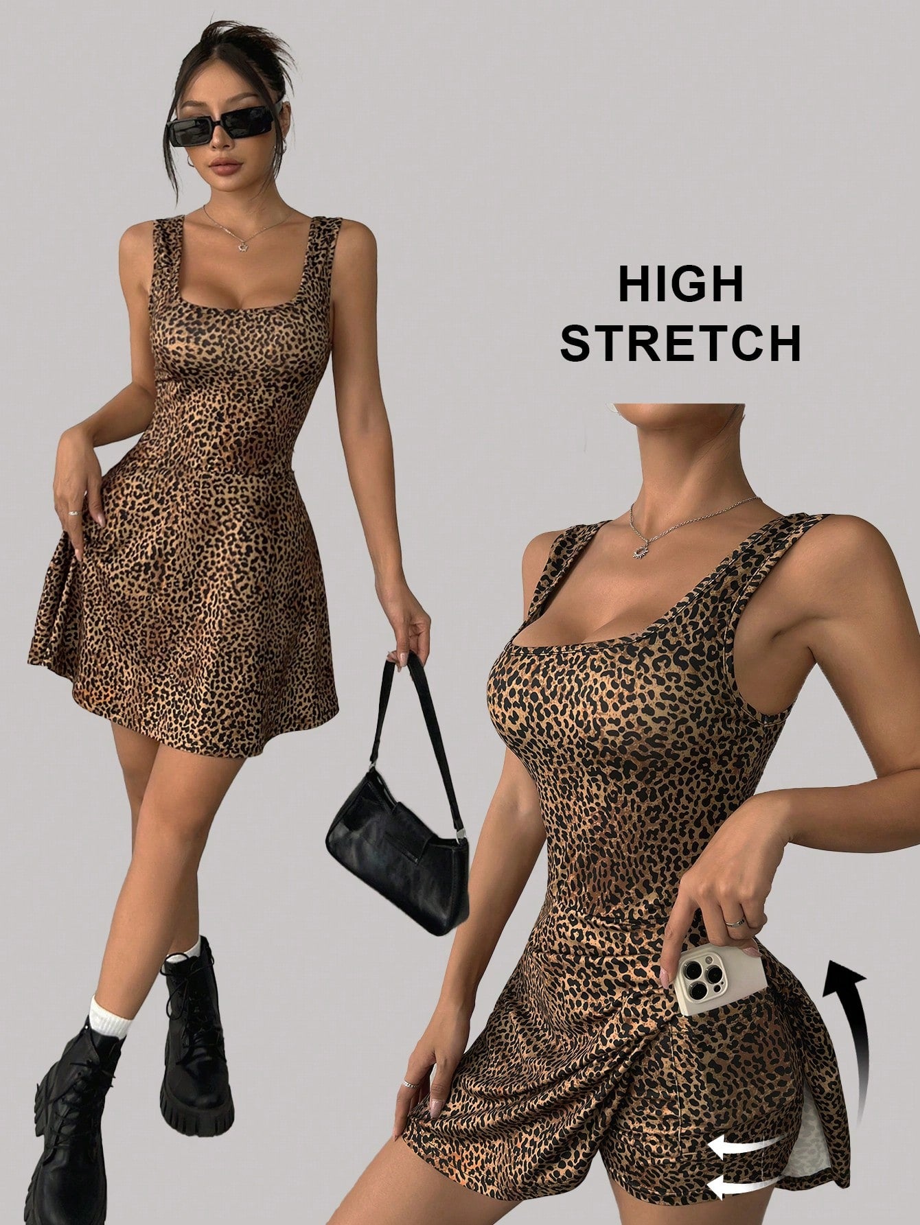 Blue Knitted Sleeveless Bodycon Jumpsuit