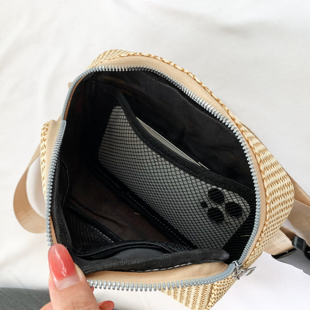 Small PU Leather Sling Bag