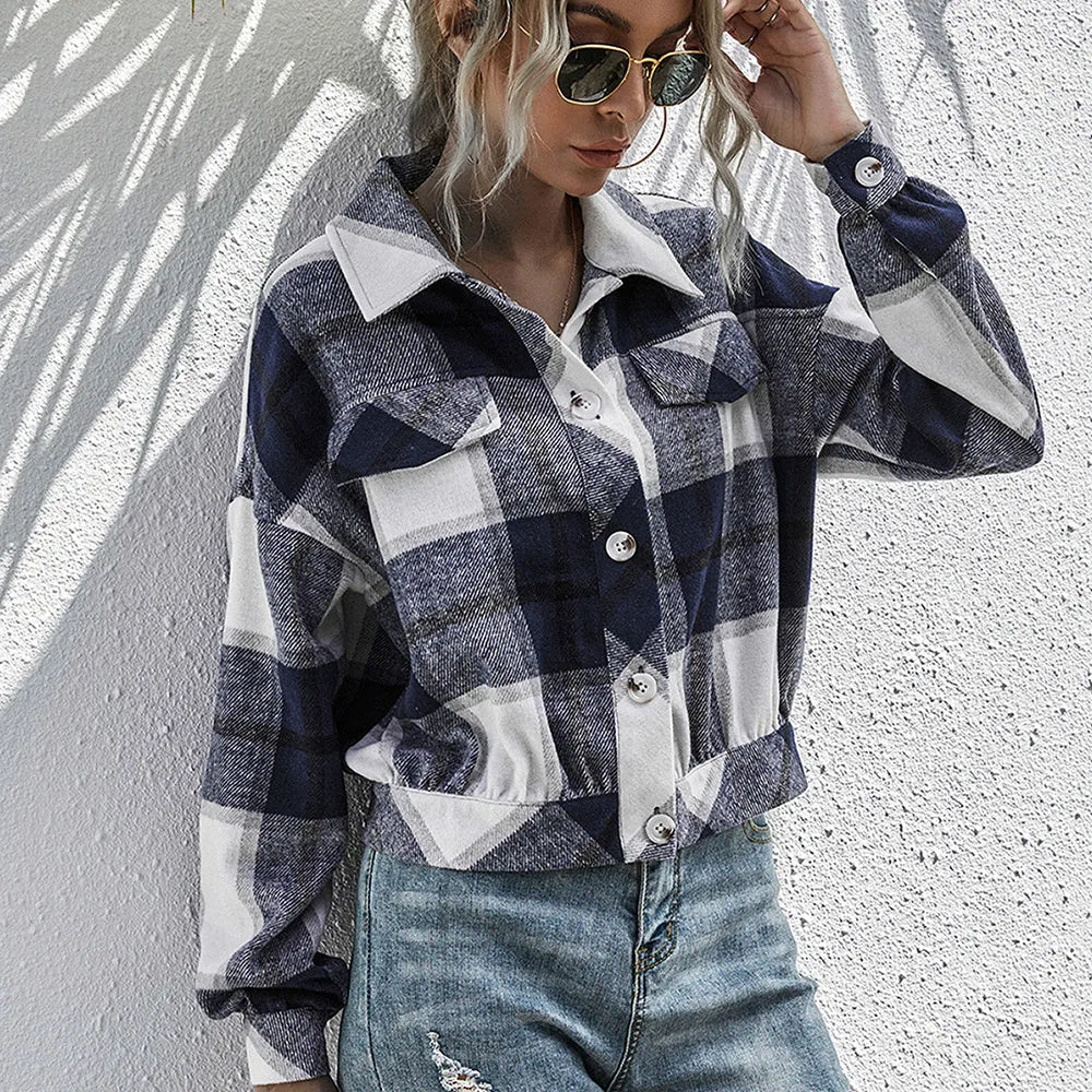 Buffalo Plaid Button Down Flannel Shirt