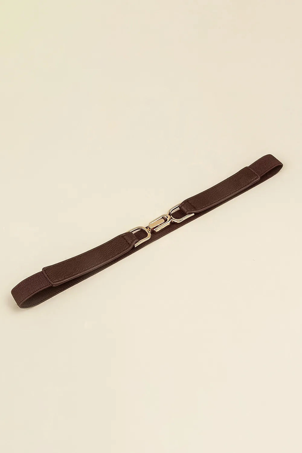 Alloy Buckle Elastic Belt
