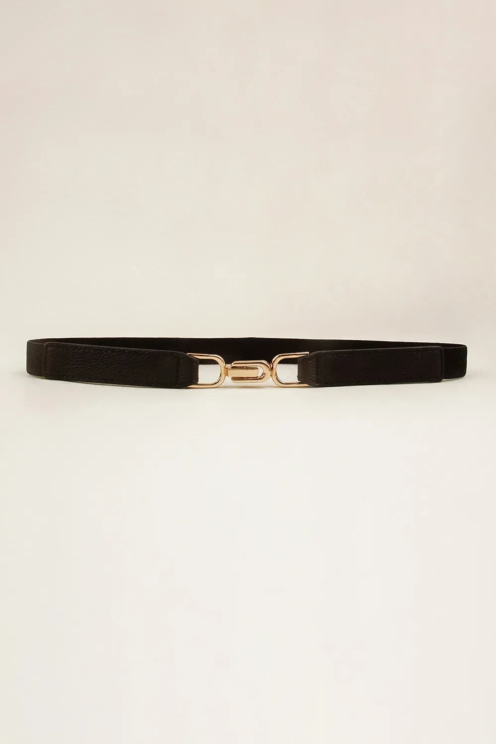 Alloy Buckle Elastic Belt